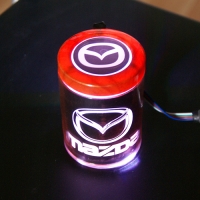 Пепельница с подсветкой 2D логотип Mazda