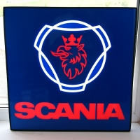 Светящийся логотип SCANIA,светящийся логотип для грузовика SCANIA,светящаяся эмблема SCANIA,табличка SCANIA,картина SCANIA,логотип на стекло SCANIA,светящаяся картина SCANIA,светодиодный логотип SCANIA,Truck Led Logo SCANIA,12v,24v