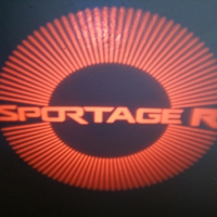Подсветка дверей с логотипом Sportage  R 5W mini