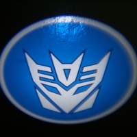 Подсветка дверей с логотипом Decepticons 5W mini