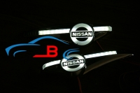 Светодиодный поворотник с логотипом NISSAN
