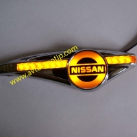 Светодиодный поворотник с логотипом NISSAN