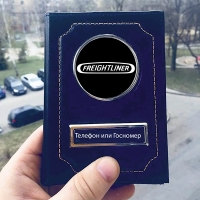 Обложка на автодокументов Freightliner