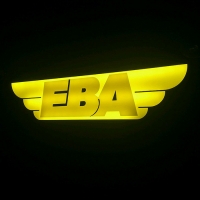 Светящаяся табличка ТК "ЕВА"