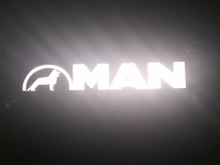 Светящийся логотип MAN,светящийся логотип для грузовика MAN,светящаяся эмблема MAN,табличка MAN,картина MAN,логотип на стекло MAN,светящаяся картина MAN,светодиодный логотип MAN,Truck Led Logo MAN,12v,24v