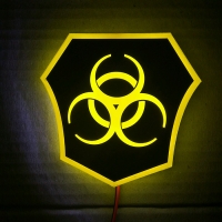 Светящийся логотип Карантин (Quarantine)