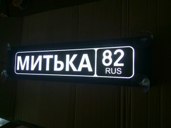 Табличка Митька 82 RUS светящаяся,Светящаяся табличка в стиле госномера с цифрами региона,Именная светящаяся табличка Митька 82 RUS,Табличка госномер на стекло,табличка номер на стекло,табличка с номером,табличка с именем Митька 82 RUS