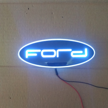 Светящийся логотип FORD,светящаяся эмблема FORD,светящийся логотип на авто FORD,светящийся логотип на автомобиль FORD,подсветка логотипа FORD,2D,3D,4D,5D,6D