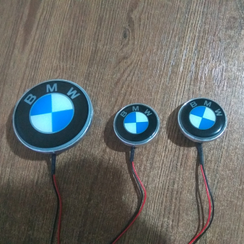 Светящийся логотип на мотоцикл BMW 44 мм,светящаяся эмблема BMW на мотоцикл,светящийся логотип на авто BMW на мотоцикл,светящийся логотип на автомобиль BMW на мотоцикл,подсветка логотипа BMW на мотоцикл ,2D,3D,4D,5D,6D