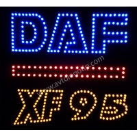 Светящийся логотип DAF XF95,светящийся логотип для грузовика DAF XF95,светящаяся эмблема DAF XF95,табличка DAF XF95,картина DAF XF95,логотип на стекло DAF XF95,светящаяся картина DAF XF95,светодиодный логотип DAF XF95,Truck Led Logo DAF XF95,12v,24v