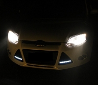 дневные ходовые огни drl ultra подсветка салона