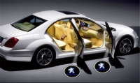Подсветка логотипа в двери Peugeot,подсветка дверей с логотипом Peugeot,Штатная подсветка Peugeot,подсветка дверей с логотипом авто Peugeot,светодиодная подсветка логотипа Peugeot в двери,Лазерные проекторы Peugeot в двери,Лазерная подсветка Peugeot
