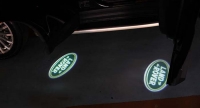 Подсветка логотипа в двери Land Rover,подсветка дверей с логотипом Land Rover,Штатная подсветка Land Rover,подсветка дверей с логотипом авто Land Rover,светодиодная подсветка логотипа Land Rover в двери,Лазерные проекторы Land Rover в двери,Лазерная подсв