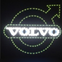 Светящийся логотип для грузовика VOLVO