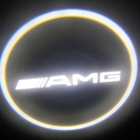 Беспроводная подсветка дверей с логотипом AMG