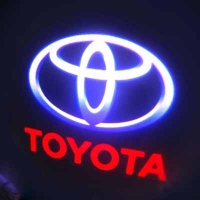 Штатная подсветка дверей TOYOTA 7W