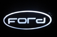 Светящийся логотип FORD,светящаяся эмблема FORD,светящийся логотип на авто FORD,светящийся логотип на автомобиль FORD,подсветка логотипа FORD,2D,3D,4D,5D,6D