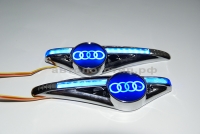 AUDI,светодиодный поворотник на AUDI,диодный поворотник на AUDI,светодиодный поворотник с логотипом AUDI,светодиодный поворотник с эмблемой AUDI,led поворотник AUDI,диодный поворотник с логотипом AUDI