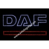  Светящийся логотип DAF,светящийся логотип для грузовика DAF,светящаяся эмблема DAF,табличка DAF,картина DAF,логотип на стекло DAF,светящаяся картина DAF,светодиодный логотип DAF,Truck Led Logo DAF,12v,24v