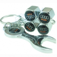 ключ,брелок,колпачки на ниппель Audi,купить,колпачок на ниппель колеса Audi,колпачки ниппель автомобиля Audi,колпачки на ниппель с логотипом Audi,колпачки на ниппель для авто,колпачки ниппель хромированные,металлический колпачок на ниппель,купить колпачки