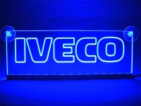 Светящийся логотип Iveco 2D,светящийся логотип для грузовика Iveco 2D,светящаяся эмблема Iveco 2D,табличка Iveco 2D,картина Iveco 2D,логотип на стекло Iveco 2D,светящаяся картина Iveco 2D,светодиодный логотип Iveco 2D,Truck Led Logo Iveco 2D,12v,24v