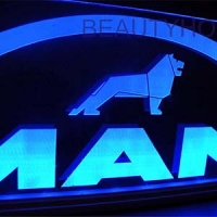 Светящаяся табличка MAN 3D