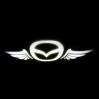  проектор на бампер mazda,проектор логотипа mazda для заднего бампера,проектор логотипа mazda на задний бампер,светодиодный проектор мазда,светодиодный проектор логотипа mazda,рекламный проектор mazda,след тени логотипа автомобиля mazda,светящийся логотип