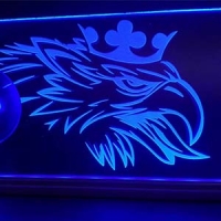 Светящаяся табличка Scania 3D