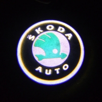 Штатная подсветка дверей Skoda Fabia Octavia Roomster Superb