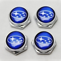 Декоративный болт для номерного знака с логотипом Subaru