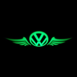 VW,Тень логотипа VW,Подсветка днища с логотипом VW,Проекция логотипа авто под бампер VW,Проектор логотипа VW,Подсветка машины с логотипом VW