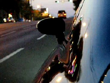 Side Mirror Turn Signal Glass Repeater LED Light 5